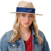 Buffalo Bills NFL Band Straw Hat