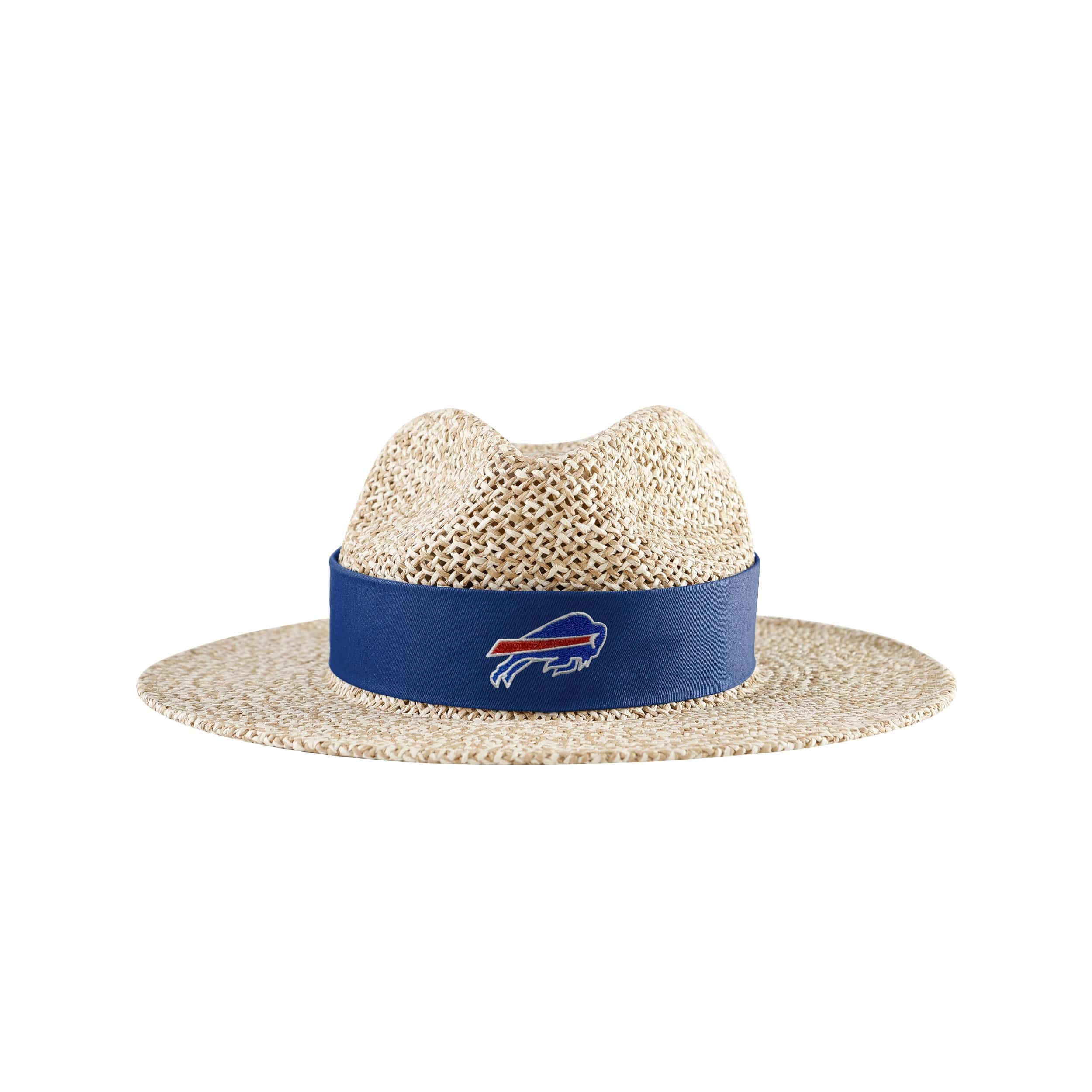 Buffalo Bills Royal Blue Edge Straw Hat