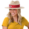 Kansas City Chiefs NFL Band Straw Hat