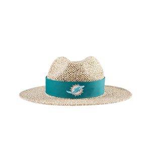 Miami Dolphins NFL Band Straw Hat