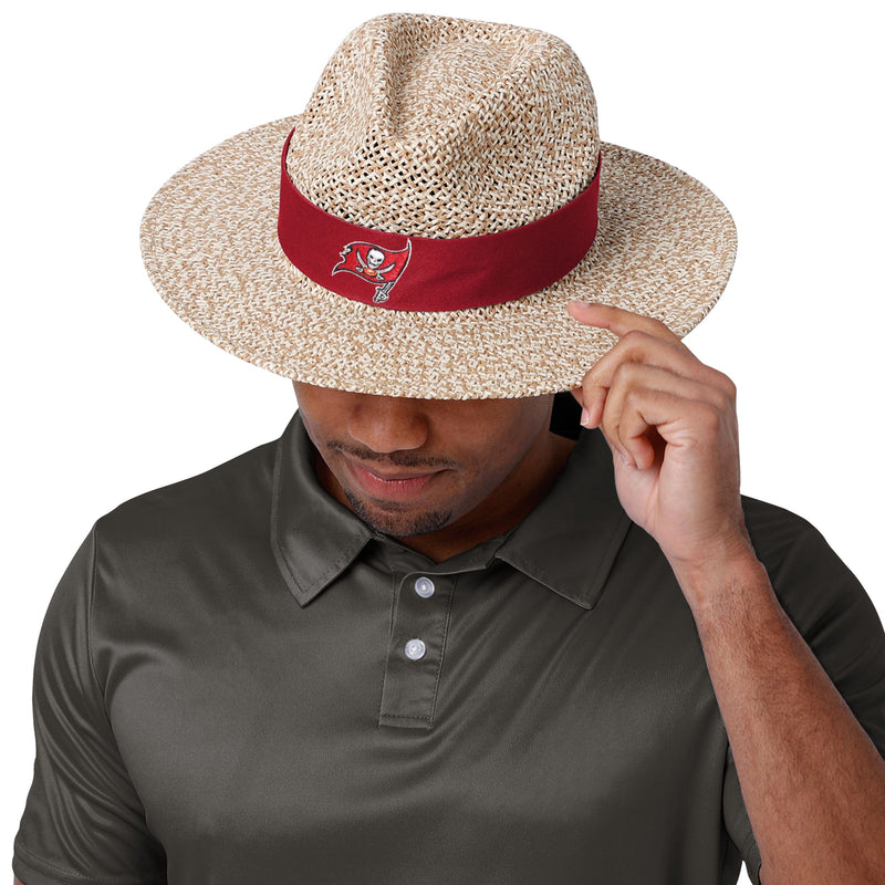 Tampa Bay Buccaneers NFL Band Straw Hat