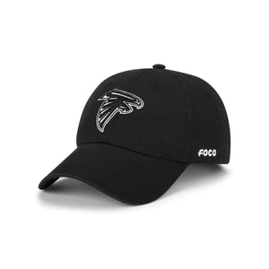 Atlanta Falcons NFL Black & White Casual Cap