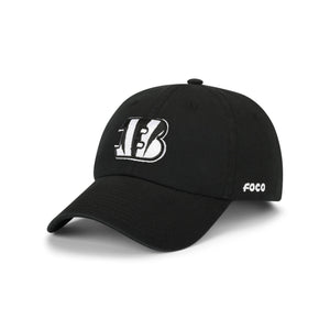 Cincinnati Bengals NFL Black & White Casual Cap