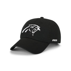 Carolina Panthers NFL Black & White Casual Cap