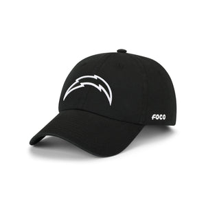 Los Angeles Chargers NFL Black & White Casual Cap