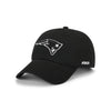 New England Patriots NFL Black & White Casual Cap (PREORDER - SHIPS LATE DECEMBER)