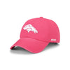 Denver Broncos NFL Magenta & White Casual Cap (PREORDER - SHIPS LATE DECEMBER)