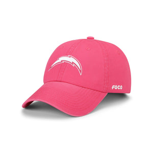 Los Angeles Chargers NFL Magenta & White Casual Cap