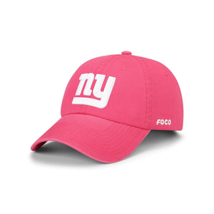 New York Giants NFL Magenta & White Casual Cap