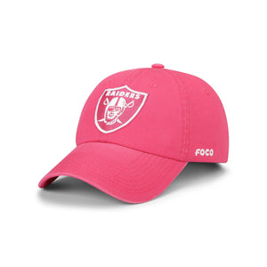 Las Vegas Raiders NFL Magenta & White Casual Cap
