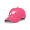 Philadelphia Eagles NFL Magenta & White Casual Cap