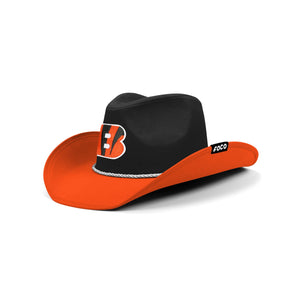 Cincinnati Bengals NFL Two Tone Cowboy Hat