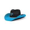 Carolina Panthers NFL Two Tone Cowboy Hat (PREORDER - SHIPS LATE AUGUST)