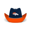 Denver Broncos NFL Two Tone Cowboy Hat (PREORDER - SHIPS LATE AUGUST)
