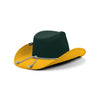 Green Bay Packers NFL Two Tone Cowboy Hat (PREORDER - SHIPS LATE AUGUST)