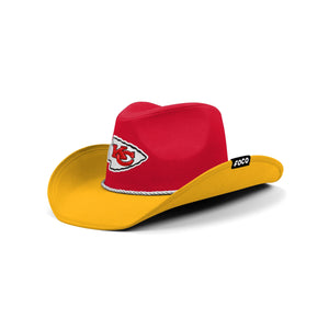 Kansas City Chiefs NFL Two Tone Cowboy Hat (PREORDER - SHIPS LATE AUGUST)