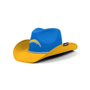 Los Angeles Chargers NFL Two Tone Cowboy Hat