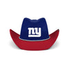 New York Giants NFL Two Tone Cowboy Hat (PREORDER - SHIPS LATE OCTOBER)