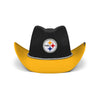 Pittsburgh Steelers NFL Two Tone Cowboy Hat (PREORDER - SHIPS LATE AUGUST)