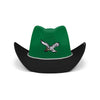 Philadelphia Eagles NFL Kelly Green Two Tone Cowboy Hat (PREORDER - SHIPS LATE AUGUST)
