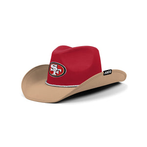 San Francisco 49ers NFL Two Tone Cowboy Hat