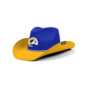 Los Angeles Rams NFL Two Tone Cowboy Hat