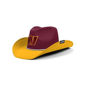 Washington Commanders NFL Two Tone Cowboy Hat