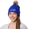 Buffalo Bills NFL Womens Faux Fur Pom Beanie