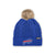 Buffalo Bills NFL Womens Faux Fur Pom Beanie (PREORDER - SHIPS MID OCTOBER)