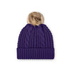 Baltimore Ravens NFL Womens Faux Fur Pom Beanie