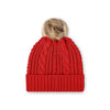 Kansas City Chiefs NFL Womens Faux Fur Pom Beanie