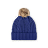 New York Giants NFL Womens Faux Fur Pom Beanie