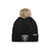 Las Vegas Raiders NFL Womens Faux Fur Pom Beanie (PREORDER - SHIPS MID OCTOBER)