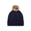 Seattle Seahawks NFL Womens Faux Fur Pom Beanie (PREORDER - SHIPS MID OCTOBER)