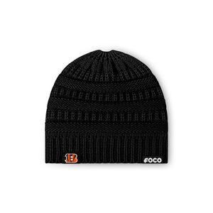 Cincinnati Bengals NFL Womens Solid Ponytail Beanie