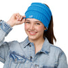 Detroit Lions NFL Womens Solid Ponytail Beanie