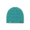 Miami Dolphins NFL Womens Solid Ponytail Beanie