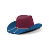 Colorado Avalanche NHL Two Tone Cowboy Hat