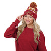 Iowa State Cyclones NCAA Womens Wordmark Script Light Up Beanie