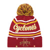 Iowa State Cyclones NCAA Womens Wordmark Script Light Up Beanie