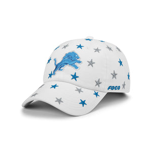 Detroit Lions NFL Star Spangled Casual Cap (PREORDER - SHIPS LATE JUNE)