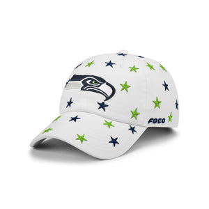 Seattle Seahawks NFL Star Spangled Casual Cap (PREORDER - SHIPS LATE JUNE)