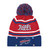 Buffalo Bills NFL Womens Wordmark Script Light Up Beanie