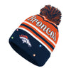 Denver Broncos NFL Womens Wordmark Script Light Up Beanie