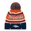 Denver Broncos NFL Womens Wordmark Script Light Up Beanie