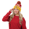 Kansas City Chiefs NFL Womens Wordmark Script Light Up Beanie