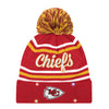 Kansas City Chiefs NFL Womens Wordmark Script Light Up Beanie