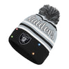 Las Vegas Raiders NFL Womens Wordmark Script Light Up Beanie