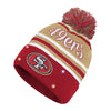 San Francisco 49ers NFL Womens Wordmark Script Light Up Beanie