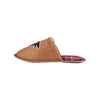 Atlanta Falcons NFL Mens Flannel Lined Brown Suede Scuff Slipper